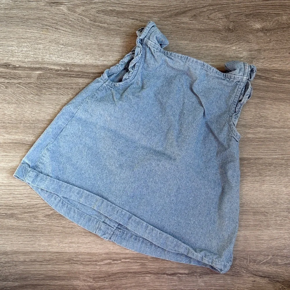 Carter's baby girls denim top